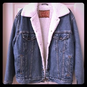 Levi Jean winter jacket size S men’s.